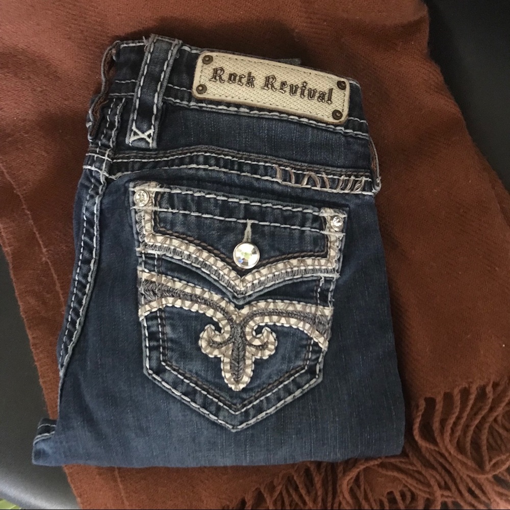 Rock Revival Sukara Mid Rise Straight Jeans